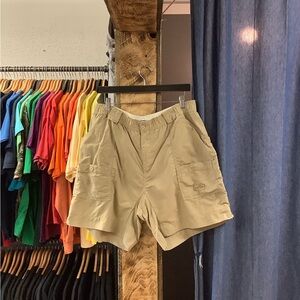 Vintage AFTCO Khaki Cargo Shorts